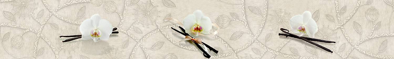 3D-367 Скинали орхидеи и объемные абстрактные цветы