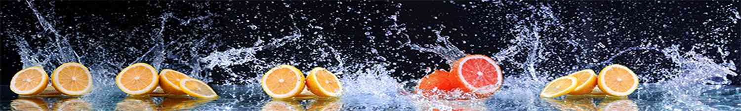 D-023 Скинали апельсины в брызгах воды