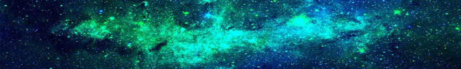M-034 Скинали зеленая туманность в космосе
