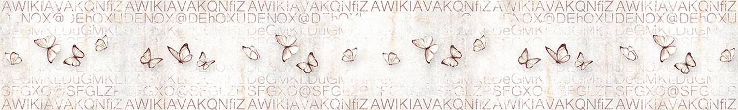 AN-8105 Скинали бабочки и буквы
