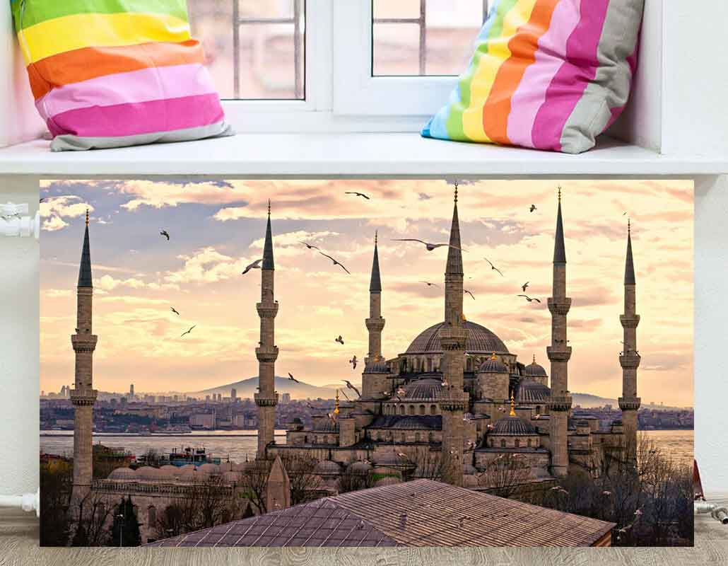 EC-027 Экран Турция, Стамбул, мечеть на рассвете